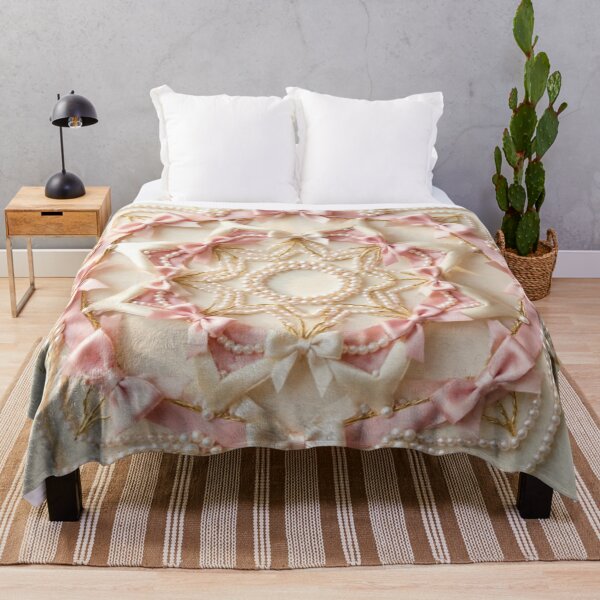 Item preview, Soft Pink Geometric Lotus Mandala designed and sold by IntelliMindDesigns.
