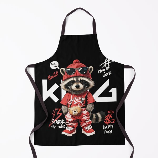 Item preview, King of the Streets: Cool Urban Raccoon | Streetwear Graffiti Art designed and sold by limos.