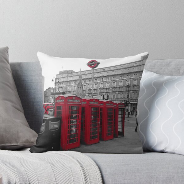 Item preview, Red London Phone Booth Charing Cross designed and sold by santoshputhran.