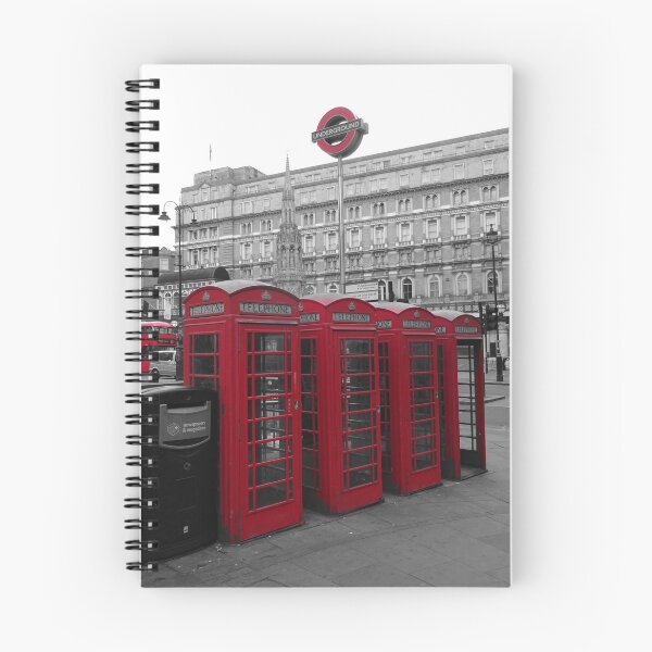 Item preview, Red London Phone Booth Charing Cross designed and sold by santoshputhran.