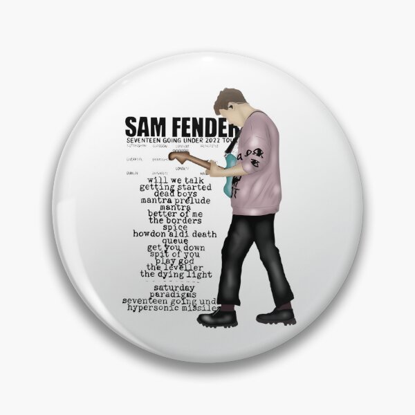 Item preview, Sam Fender Seventeen Going Under Tour designed and sold by SaeedMoosa.
