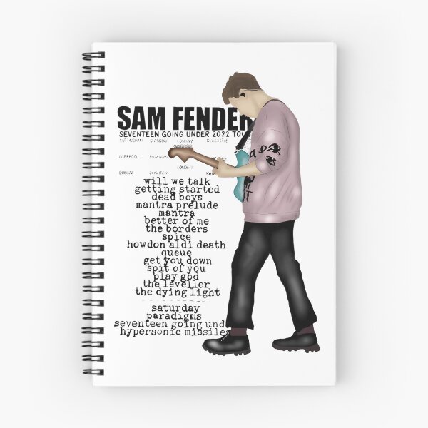 Item preview, Sam Fender Seventeen Going Under Tour designed and sold by SaeedMoosa.