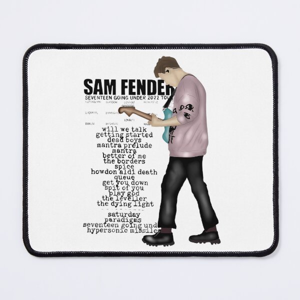 Item preview, Sam Fender Seventeen Going Under Tour designed and sold by SaeedMoosa.