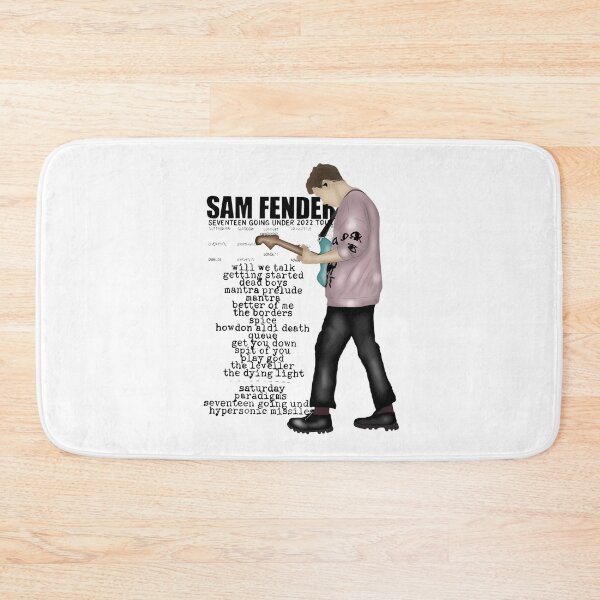 Item preview, Sam Fender Seventeen Going Under Tour designed and sold by SaeedMoosa.