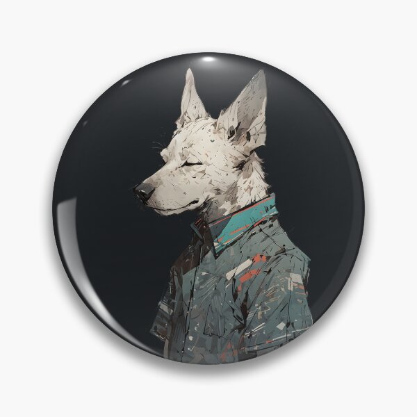 Item preview, Cool Wolf Portrait designed and sold by KiraChie.