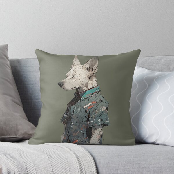 Item preview, Cool Wolf Portrait designed and sold by KiraChie.