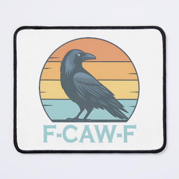 Item preview, Retro Raven Sunset Gift ⭐⭐⭐⭐⭐ designed and sold by latenitedraw.