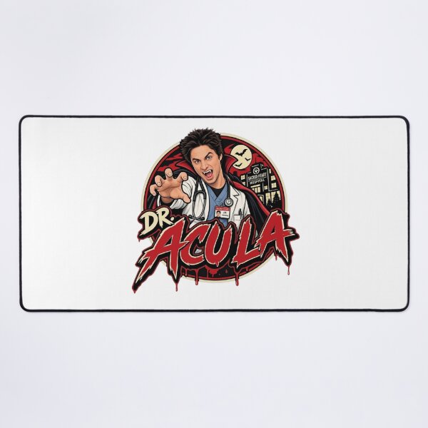 Item preview, Dr Acula Scrubs TV Show Vampire Logo designed and sold by killem667.