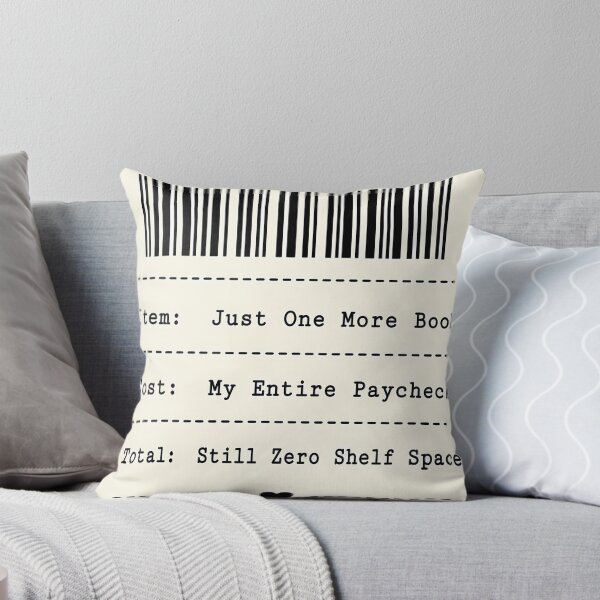 Item preview, Minimalist Bookish Receipt TBR Hoarder Humor designed and sold by PrintivoraHub.