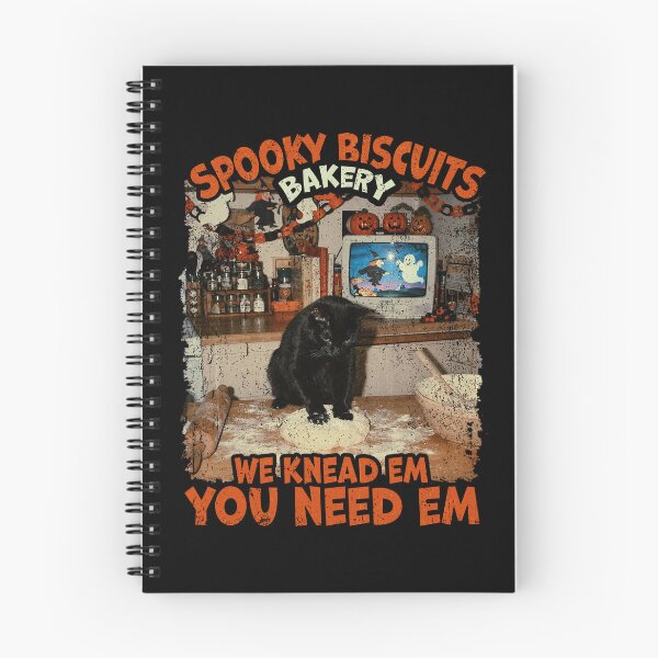 Item preview, Spooky Halloween - Kitty Biscuits We Knead Em You Need Em designed and sold by watanabeee.