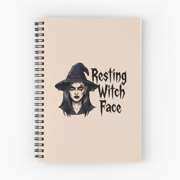 Item preview, Resting Witch Face Gothic Witch Hat Halloween Graphic designed and sold by BKSARYLIFE.