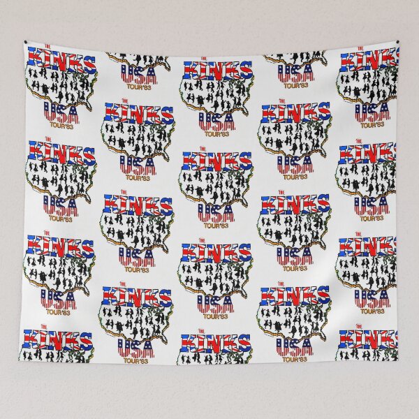 Item preview, The Kinks Band Usa Tour designed and sold by SaeedMoosa.