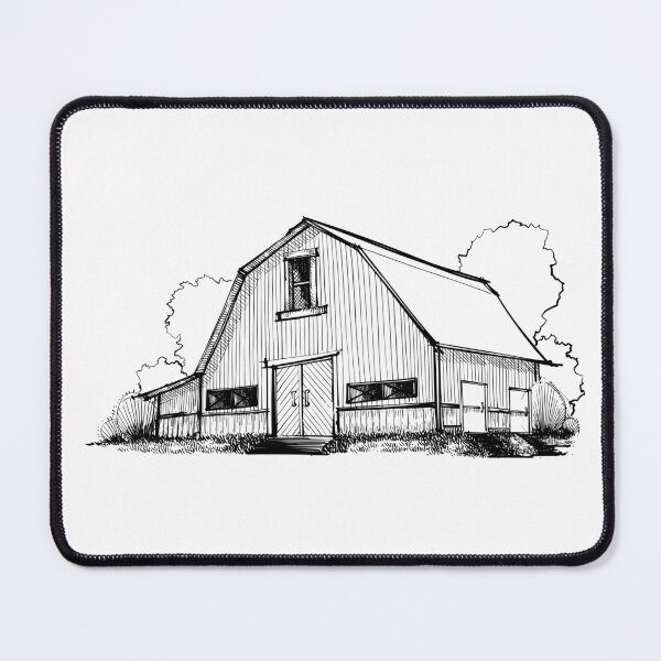 Item preview, Barn sketch with environment designed and sold by midsketcher.