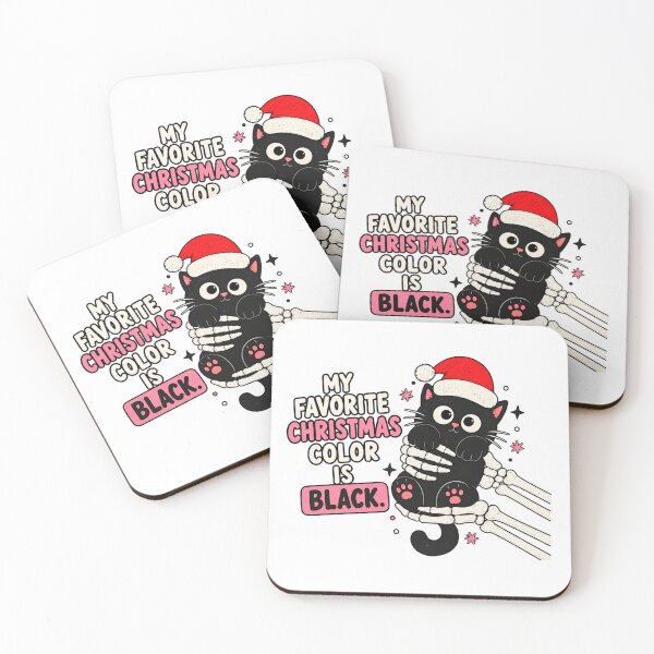 Item preview, My Favorite Christmas Color Is Black designed and sold by LuloCreative.