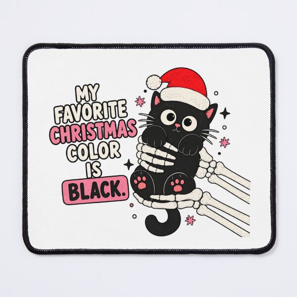 Item preview, My Favorite Christmas Color Is Black designed and sold by LuloCreative.