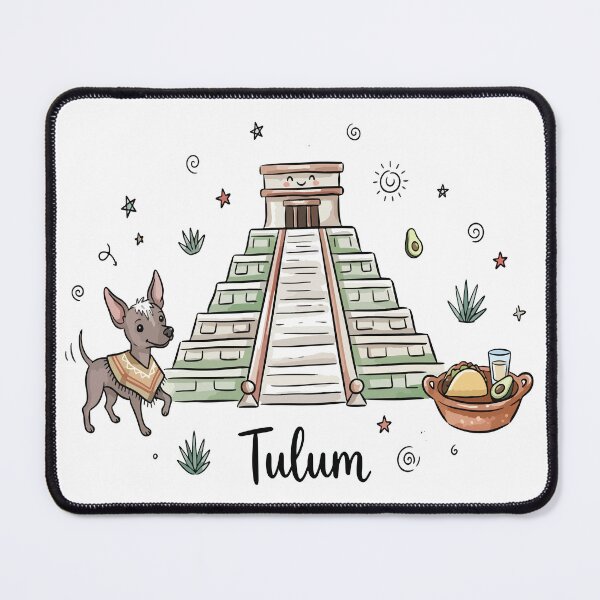 Item preview, Cute Mayan Pyramid Mexico Doodle Art designed and sold by RamyGallery.