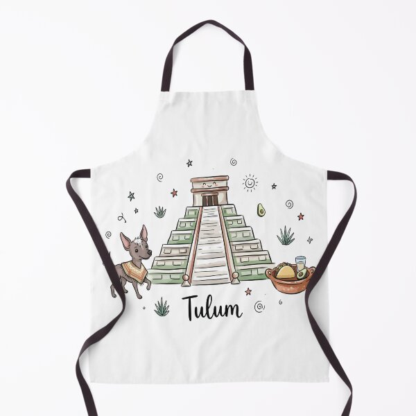 Item preview, Cute Mayan Pyramid Mexico Doodle Art designed and sold by RamyGallery.