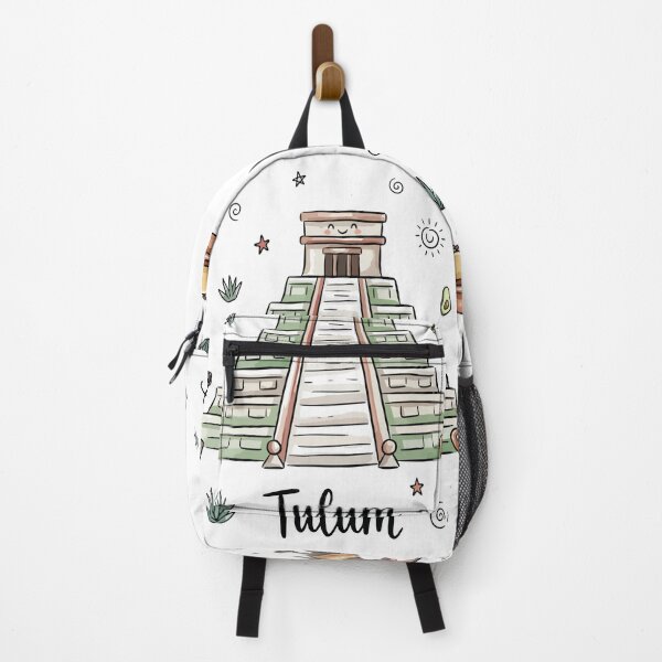 Item preview, Cute Mayan Pyramid Mexico Doodle Art designed and sold by RamyGallery.