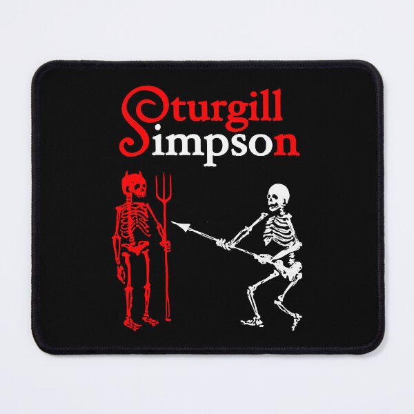 Item preview, Sturgill Simpson Devil And Skeleton Art designed and sold by lleeroy.