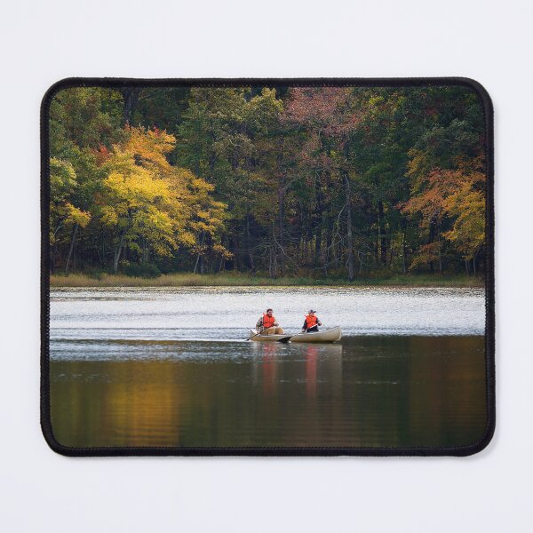 Item preview, Canoeing on Autumn Water designed and sold by River Oak Media.