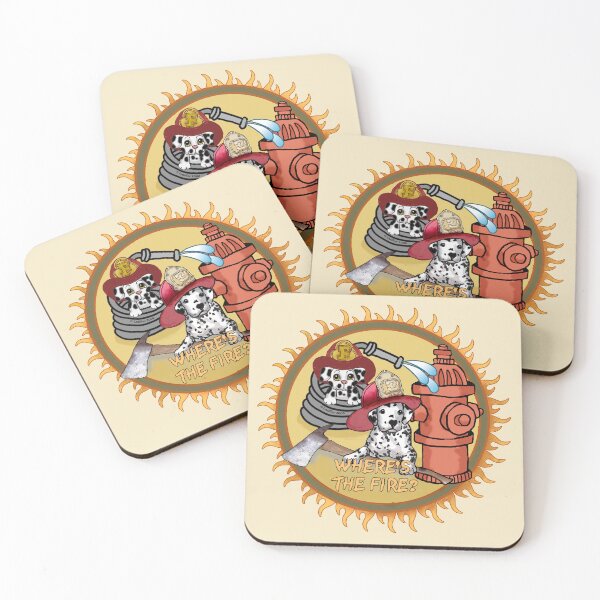 Item preview, Dog Firefighters designed and sold by artmuvz.
