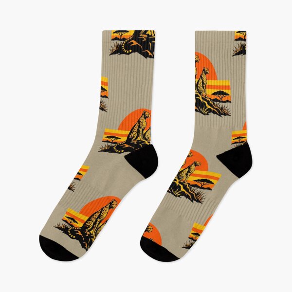Item preview, Cheetah Sunset Safari Vintage Wildlife designed and sold by JonelCrafts.