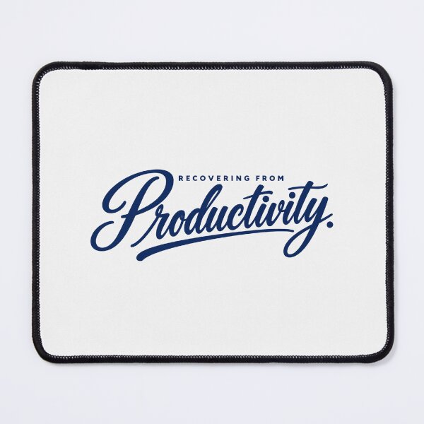 Item preview, Recovering From Productivity Tee, Calm Living Mood designed and sold by PhylonBoxx.