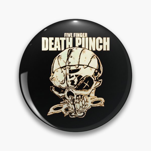 Item preview, Metallic Broken Skull With Brass Knuckles designed and sold by Geno4u.