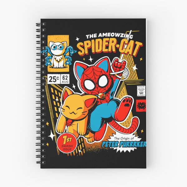 Item preview, Comic Book Cat Superhero Web Swinging designed and sold by Geno4u.