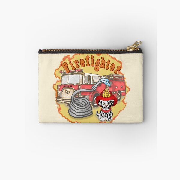 Item preview, Puppy Dog Firefighter Firetruck designed and sold by artmuvz.