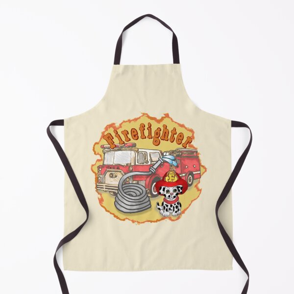 Item preview, Puppy Dog Firefighter Firetruck designed and sold by artmuvz.