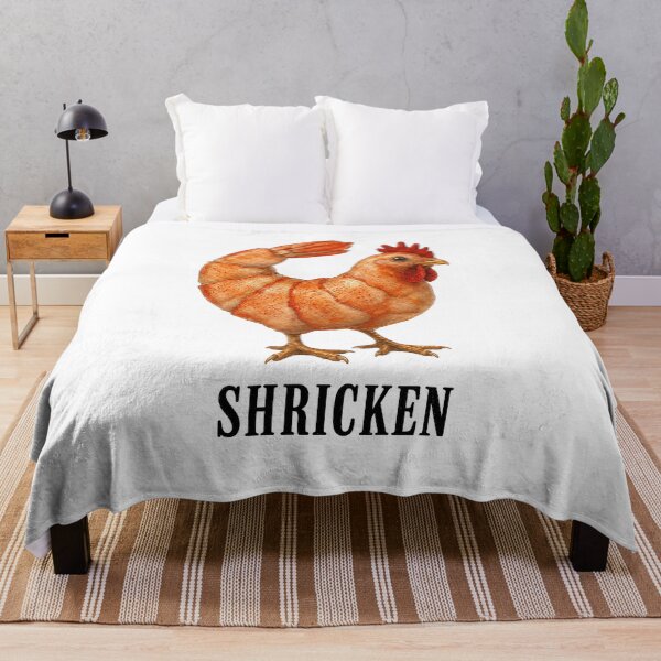 Item preview, Shricken Funny Shrimp Chicken Memes Seafood Poultry Pun designed and sold by Abirtom.