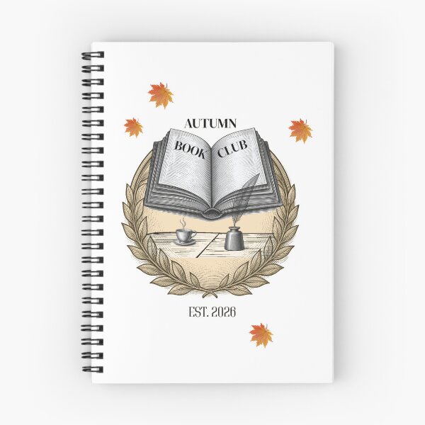 Item preview, Autumn Book Club, Literary Society designed and sold by Umbrella urban.