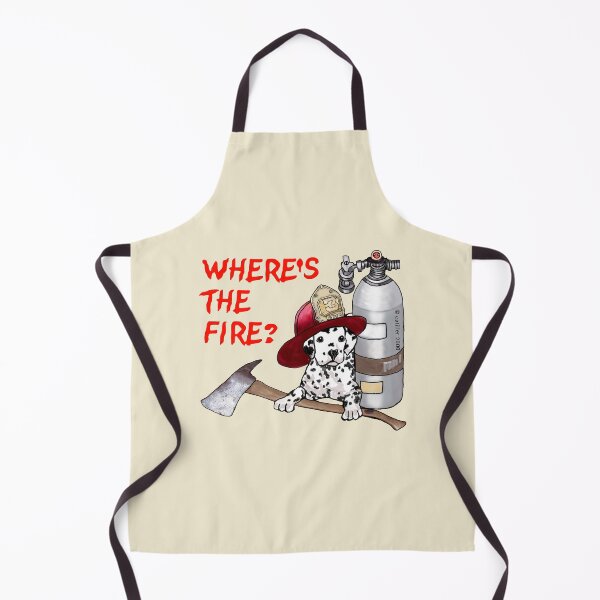 Item preview, Smokey Dalmatian Dog Firefighter designed and sold by artmuvz.