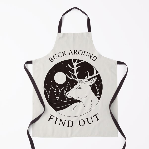 Item preview, BUCK AROUND FIND OUT | SASSY CRITTERS SERIES — OUTDOOR HUMOR EDITION designed and sold by WitLounge.