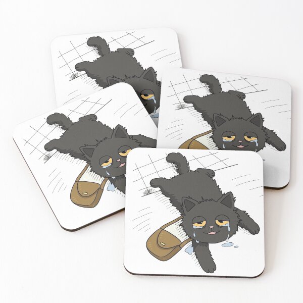 Item preview, Crying Cat Aesthetic designed and sold by Mystic & Celestial Art.