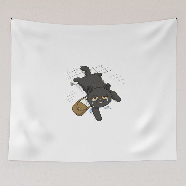 Item preview, Crying Cat Aesthetic designed and sold by Mystic & Celestial Art.