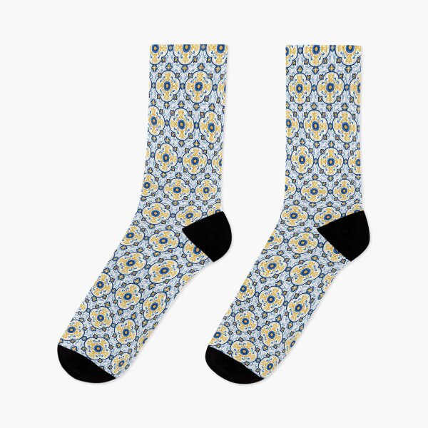 Aperçu de l'œuvre Andalusian Classic Tile | texture art créée et vendue par camisariasj.