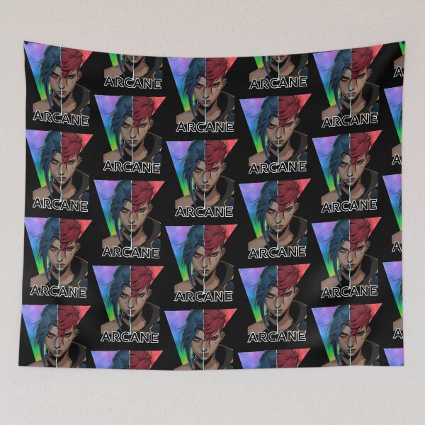 Item preview, Arcane Vi And Jinx designed and sold by StuartMooreArt.