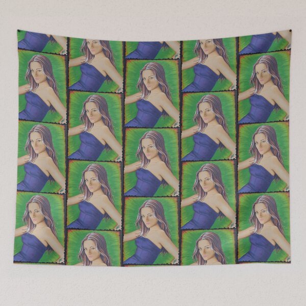 Item preview, Girl in dress painting designed and sold by Stephan420.