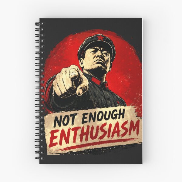 Item preview, Not Enough Enthusiasm! — Mandatory Workplace Morale designed and sold by Sanctum Icons.