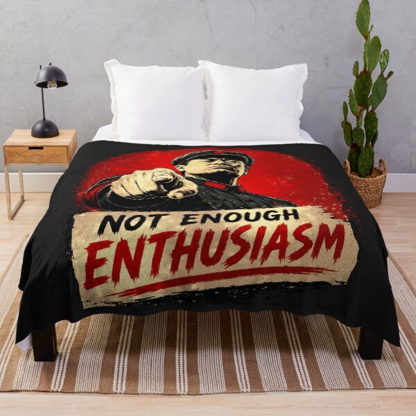 Item preview, Not Enough Enthusiasm! — Mandatory Workplace Morale designed and sold by Sanctum Icons.