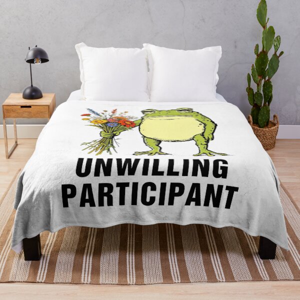 Item preview, Unwilling Participant Funny Frog designed and sold by suhairee-studio.
