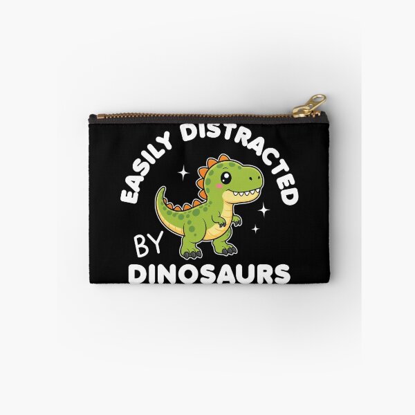 Item preview, Easily Distracted By Dinosaurs Cute Kawaii Dinosaur designed and sold by MO DESIGNS.