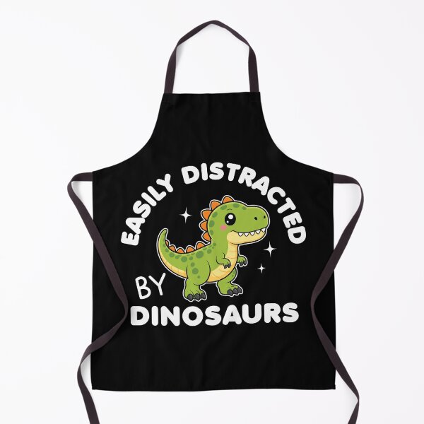 Item preview, Easily Distracted By Dinosaurs Cute Kawaii Dinosaur designed and sold by MO DESIGNS.