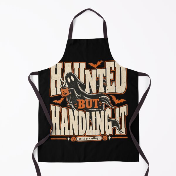 Item preview, Haunted But Handling It Tee, Dramatic Halloween Humor designed and sold by PhylonBoxx.