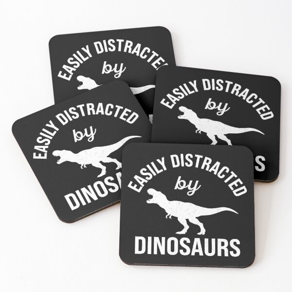 Item preview, Easily Distracted By Dinosaurs designed and sold by MO DESIGNS.