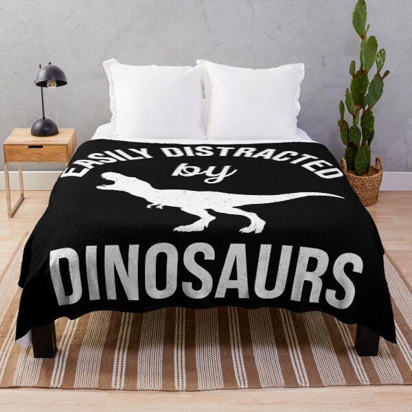 Item preview, Easily Distracted By Dinosaurs designed and sold by MO DESIGNS.