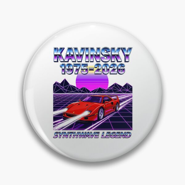 Item preview, Kavinsky Tribute Synthwave 1975 2026 Synthwave Legend designed and sold by ambrialau-rie.