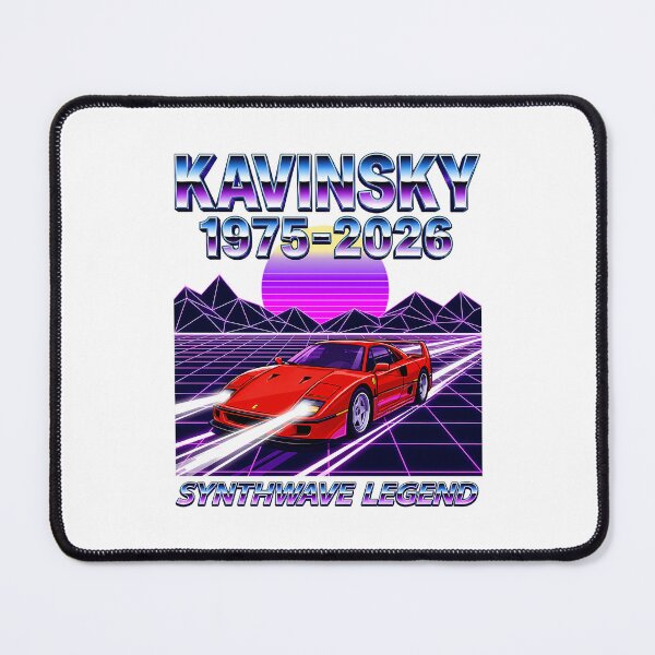 Item preview, Kavinsky Tribute Synthwave 1975 2026 Synthwave Legend designed and sold by ambrialau-rie.